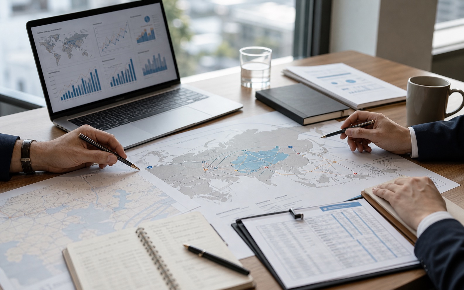 International market, route and B2B opportunity analysis