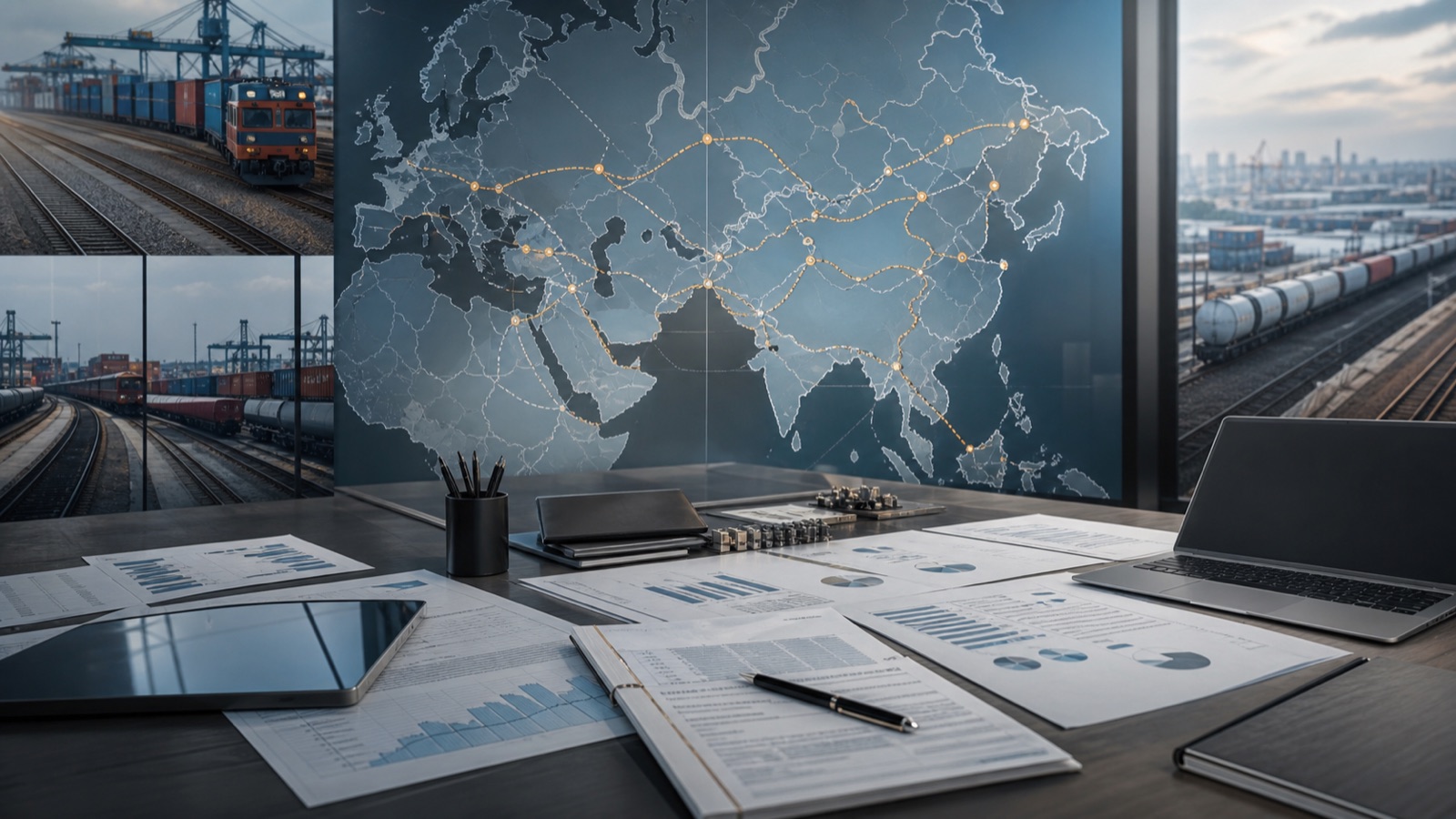 International supply route coordination and risk control